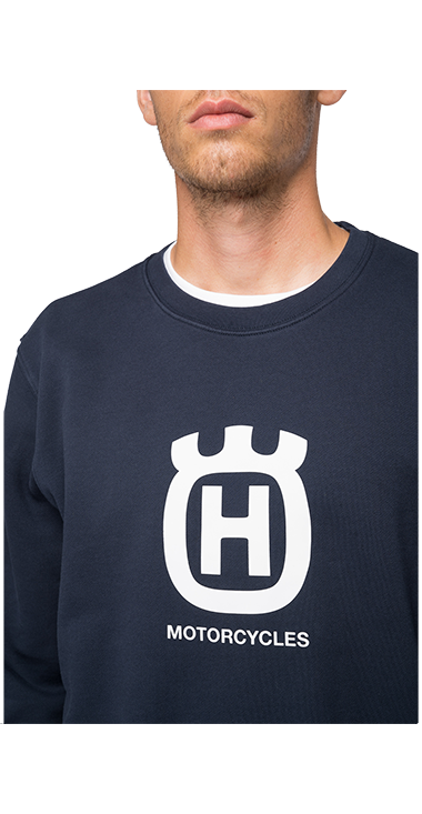 コットンクルーネック スウェットシャツ REPLAY FOR HUSQVARNA｜REPLAY